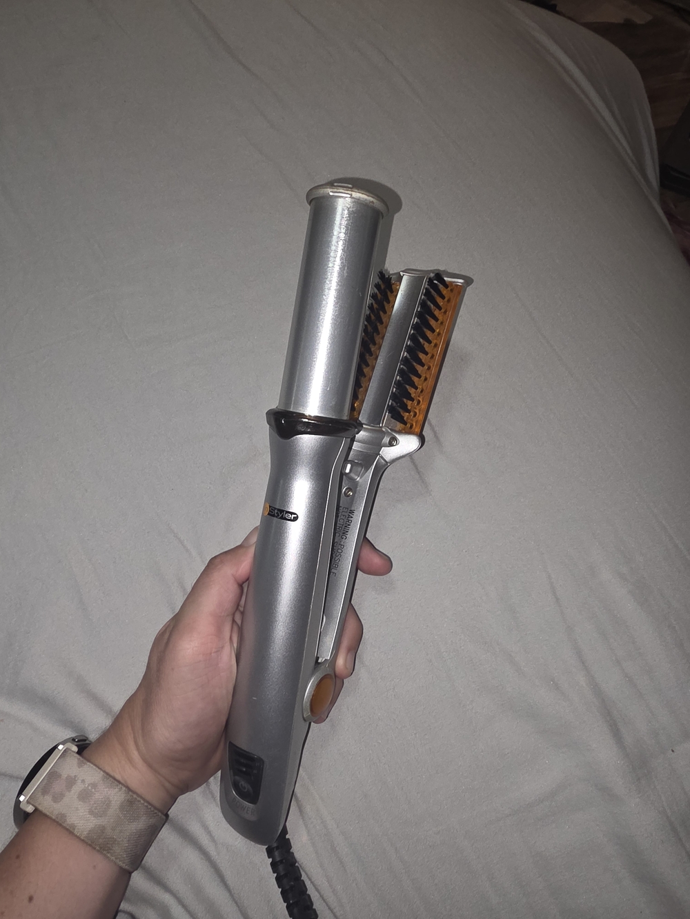 Silver Instyler Straightner
